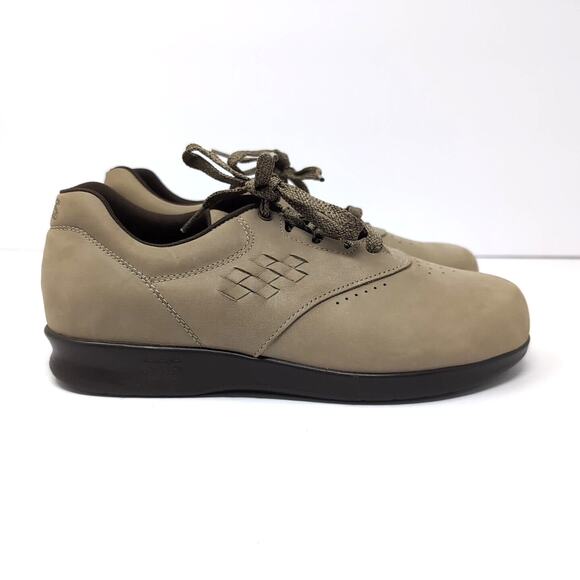 SAS Shoes Free Time Women's 7.5 W Wide Leather Walking Shoe Handsewn USA Made - Picture 1 of 15
